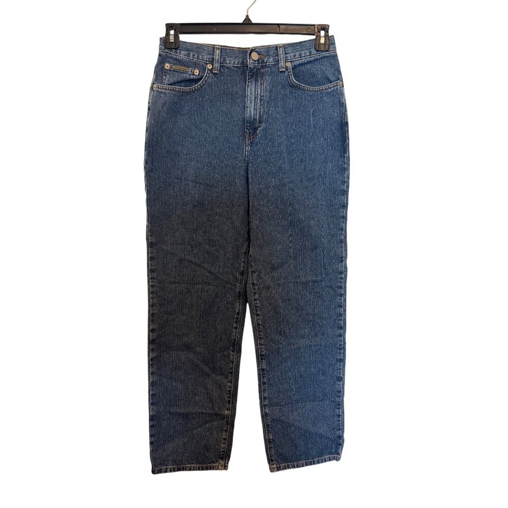 vintage Calvin Klein Womens Blue Denim Jeans Size 8 Cotton